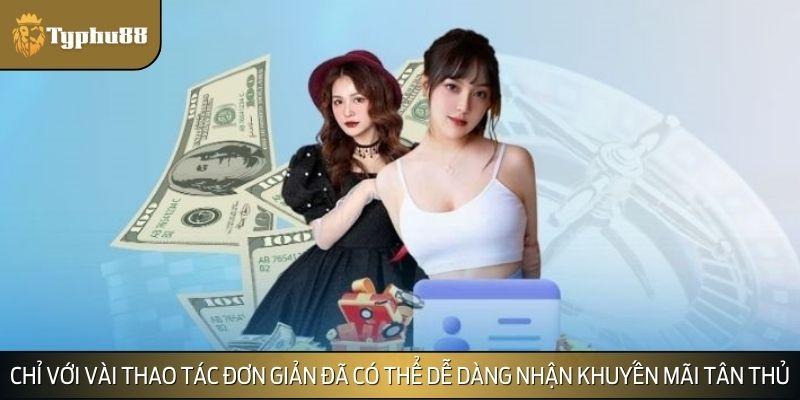 Chỉ với vài thao tác đơn giản đã có thể dễ dàng nhận khuyến mãi tân thủ