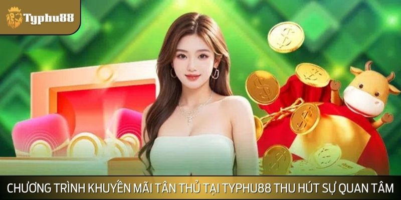 Chương trình khuyến mãi tân thủ tại TYPHU88 thu hút sự quan tâm