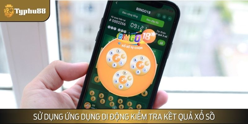 Tra KQXS qua ứng dụng di động