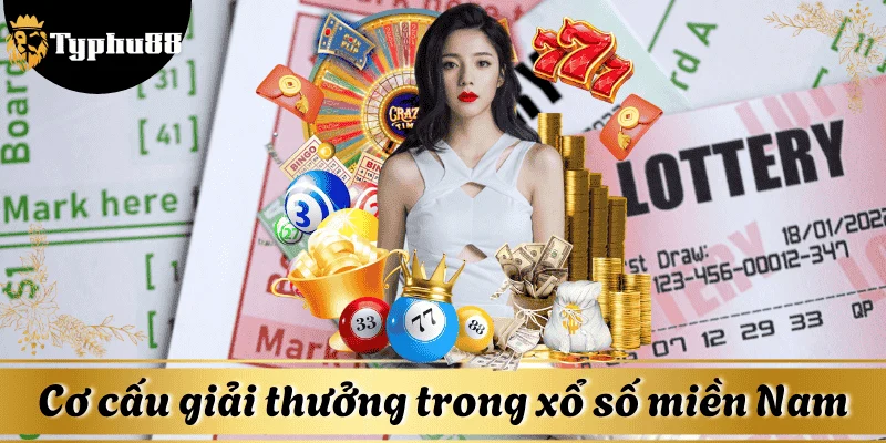 Chi tiết về cơ cấu giải thưởng trong xổ số miền Nam được quy định cụ thể